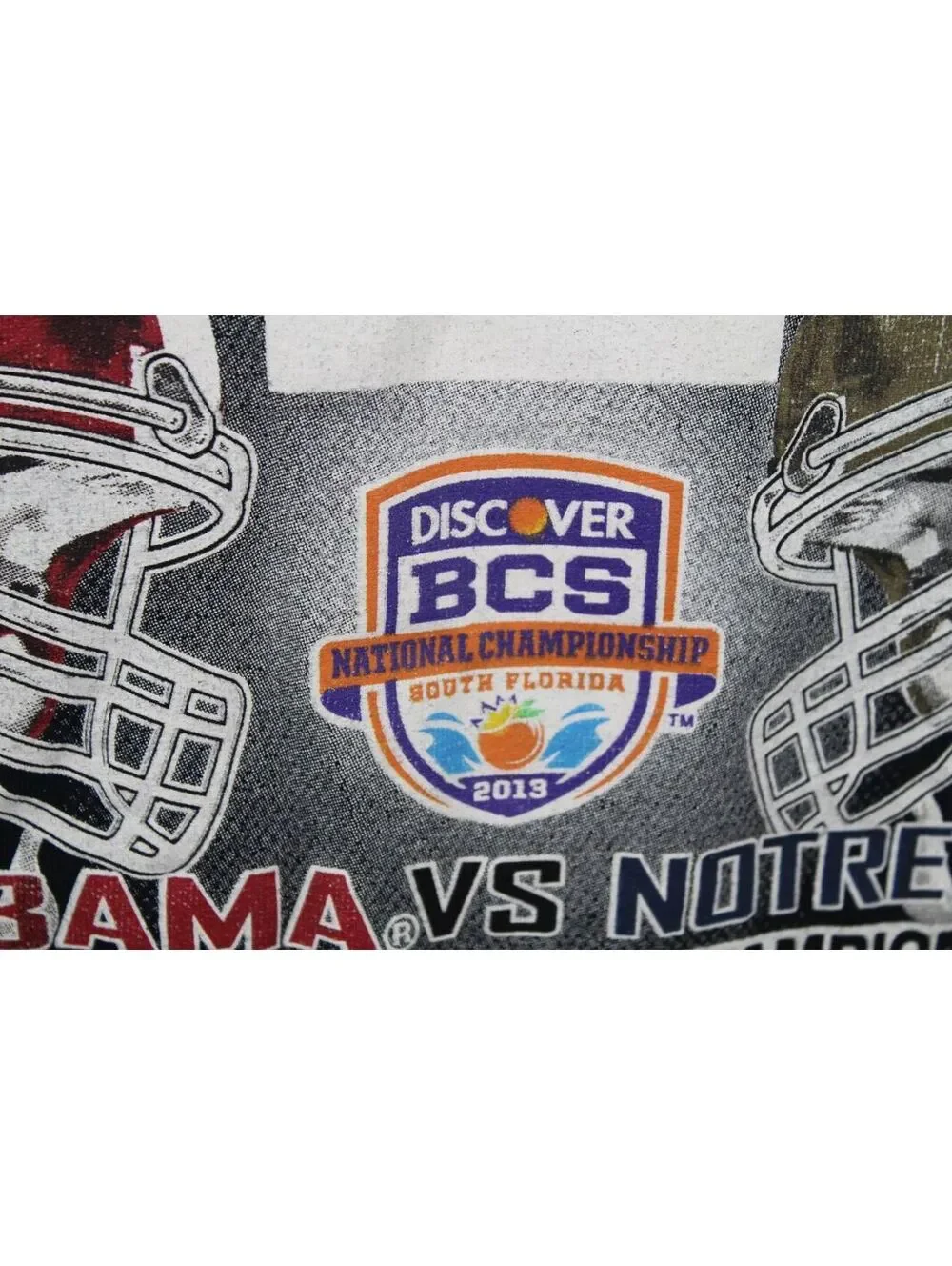 Nike Alabama Crimson Tide 2013 Orange Bowl National Championship T Shirt Small